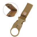 Nylon Molle Webbing Backpack Hanger Hook Carabiner Water Bottle Buckle Hook