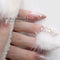 Design Faux Fur Elegant Soft Fluffy Detachable Nail Pom Balls Removable