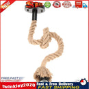 Hemp Rope Pendant Lights E27 for Loft Attic Industrial Hanging Lamp (80cm) Newly