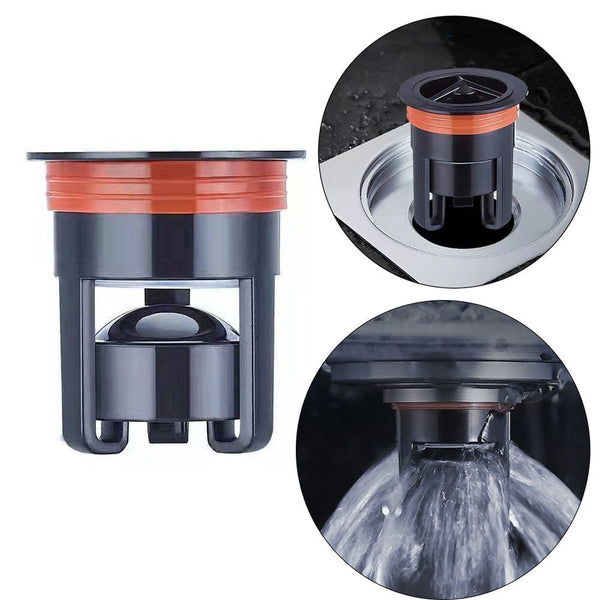 Way Valve Anti-odor Sewer Floor Drain Core Drain Cover Shower Drainer Pipe Plug