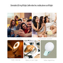LED Selfie Ring Light Mobile Phone Mini Fill Lights Live Clip Lamp (Blue) Newly