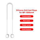 F1 Anti-Lost Wireless Earphone Cable Lanyard for Sony WF-1000xm4 (White) Newly