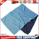 Sports Cooling Towel Fitness Gym Soft Absorbent Sweat Scarf (Light Blue)