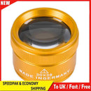 30X Magnifying Glass K9 Optical Lens Monocle Magnifier for Coin Stamps Loupe