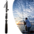 #A Fiberglass Sea Pole Tackle Baitcasting Rod Fishing Tool for Ocean Lake Reserv