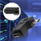 90 Degree Elbow Micro USB Port to Micro USB Port Adapter Cable Connector