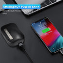T10B TWS Wireless BT5.0 In-ear Stereo Earphones with LED Display Charging Case