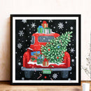 5D DIY Diamond Painting Kit Full Round Drill Snowflake Car Rhinestone Picture