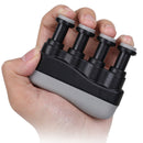 Guitar Hand Finger Exerciser Grip Power Trainer (Kids Black Gray 3 lbs) Newly