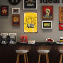 Rectangle Coffee Metal Signs Retro Waterproof Door Hanging Board (9339-08) Newly