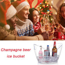 4L 8L Beer Ice Bucket Ingot 12 Bottle Capacity Nightclub Home Party Wine Holder