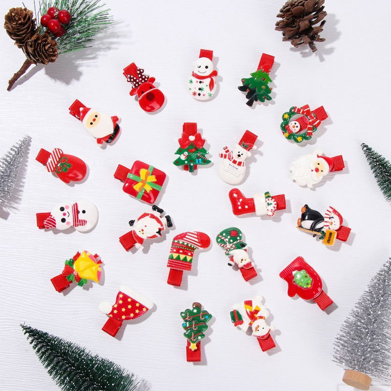 Decorations Children Hairpin Hair Accessories Headwear Christmas Hair Clip
