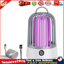 Electric Mosquito Killer USB Charging Bug Zapper Insect Fly Trap (Grey) Newly