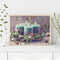 Oil Paint By Numbers Candle Frameless Picture Craft Kit for Home Living Room