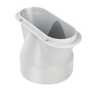 130mm Plastic Interface Tube Flat Nozzle for A/C Channel Adapter Part