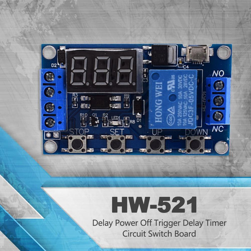 1 Way Relay Module w/Optocoupler Isolation Power Off Disconnect Trigger Switch