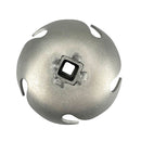 Garden fences wire tensioner for attaching loose agricultural steel dra