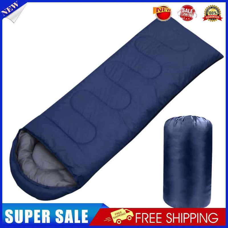 #A Outdoor Ultralight Sleeping Bag Winter Warm Hooded Blanket Equipment Supplies