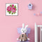 Counted Pink Rose Partial Embroidery 14CT DIY Cross Stitch Art Canvas Kit