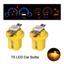 2pcs Universal 5050SMD LED Car Interior Lights Dashboard Auto Instrument Lamp