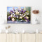 Oil Paint By Numbers Vase Purple Flower Frameless Picture Craft Kit for Home