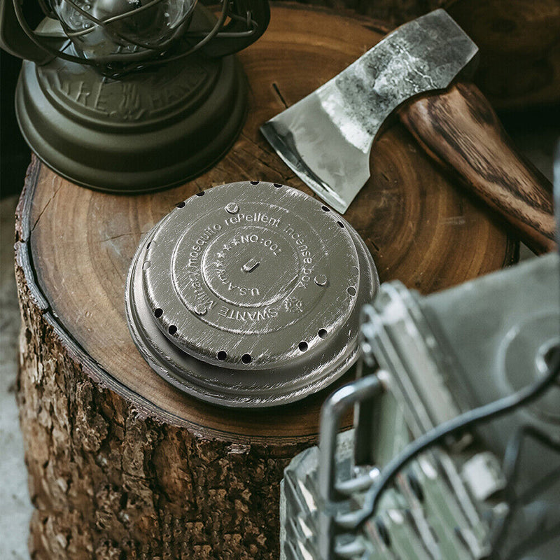 #A Swante Camping Mosquito Coil Tray Storage Rack Outdoor Hikiing Accessories