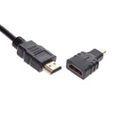 Micro HDMI-compatible / Mini HDMI-compatible / HDMI-compatible to VGA Adapt