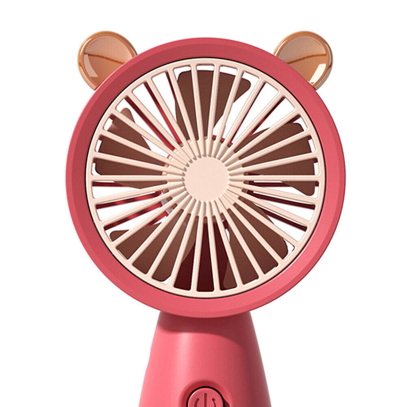 #A Mini Handheld Fan Portable Pocket Outdoor Travel Desktop Office USB Charging