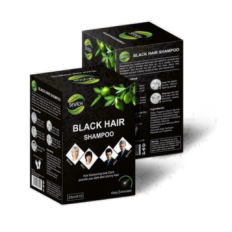 10 Pack Schwarze 25ml Verpackung O5B5 K4A8 G9D7 J1N8 H1D5 A1B5