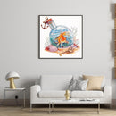 Goldfish Bottle DIY Diamond Painting Kits Full Round Drill Home Wall Decoration