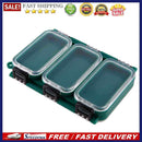 6 Compartment Waterproof Double Sided Fishing Storage Case Lure Box