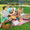 Portable Outdoor Camping Lunch Box Container Hiking BBQ Beach Food Accessories