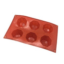 Silicone Baking Molds 6-Cavity Diamond Chocolate Mousse Cake Pastry DIY Mould