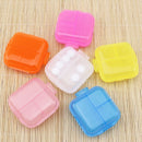 Jewelry Beads Container Small Items Case Transparent Storage Box Packing Boxes