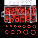 Kit Washers Insulation Washer Flat Washer Flat Ring Seal Red Steel Paper