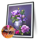 5D DIY Roses Full Round Drill Diamond Painting Craft Kit Artwork Home Wall De