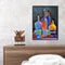 Oil Paint By Numbers Bottle Frameless Picture Craft Kit for Room Decoration