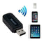 3.5mm AUX To USB Wireless Bluetooth Audio Stereo Car Receiver Hot Adapter U8M7