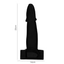 1PC Surfcasting Anti Slip One Finger Fishing Glove Sport Protector (Black)