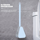 Golf Toilet Brush - Wall Mounted Toilet Brush with Long Handle (Sky Blue) Newly