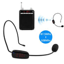 Wireless Microphone Headset Voice Amplifier FM Transmitter 87.5-108MHz Radio Mic