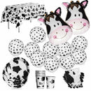 Farm Party Foil Balloons Set Party Animal Theme Cow Happy Birthday Banner Decor