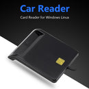 Portable USB 2.0 Intelligent Card Reader DNIE ATM CAC IC ID Bank SIM Card Reader