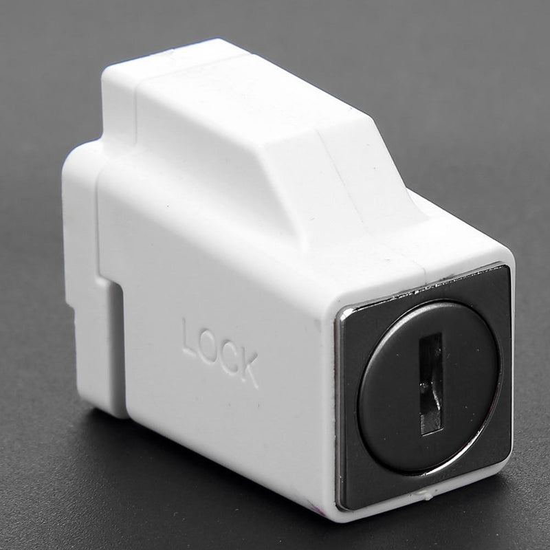 Aluminum Alloy Children Safety Sliding Window Restrictor Lock with 2 Keys