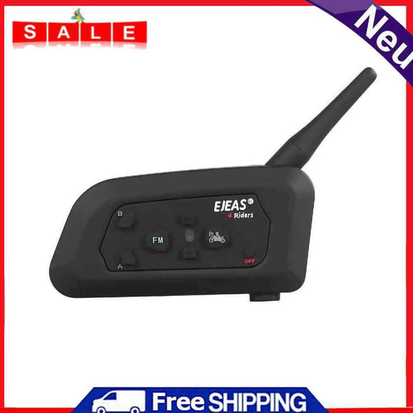 EJEAS Helmet Intercom Headsets Bluetooth Compatible 3.0 4 Driver Intercom