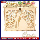 DIY Wooden Wedding Card Boxes Mr Mrs Business Card Wood Box Holder Wedding