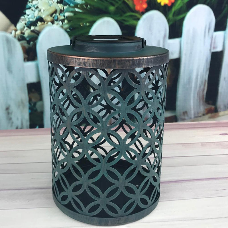 Solar LED Lantern Ground Light Outdoor Retro Garden Lawn Landscape Lamp Newly
