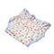 Baby Infants Breathable Soft Cotton Diaper Pants Reusable Nappy(Pot Flower)