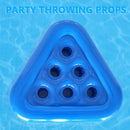 Inflatable Triangle Drinks Cup Holder Pool Floating Table Bar Tray Summer P