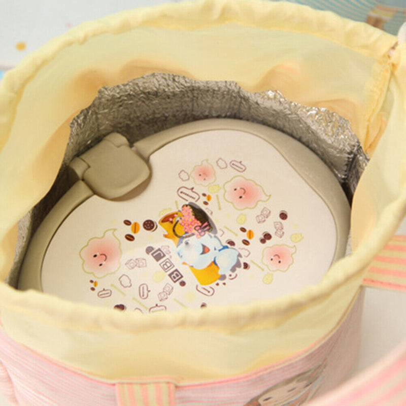 Cartoon Cooler Lunch Bag Picnic Travel Thermal Insulated Waterproof Lunch Box